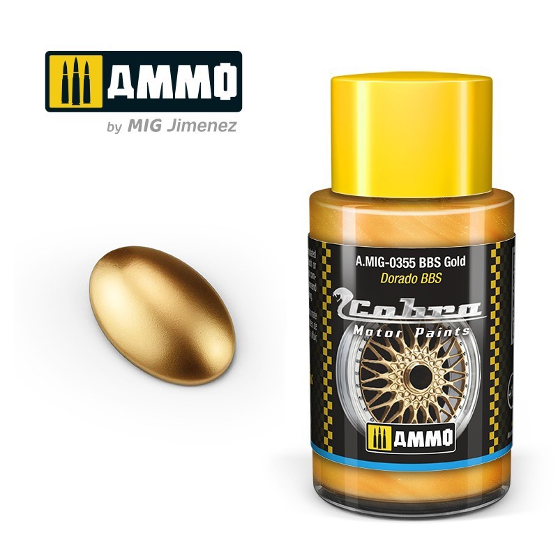 Ammo Mig 0355 COBRA MOTOR BBS GOLD