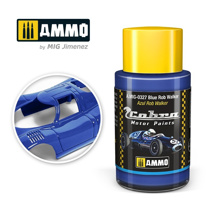 Ammo Mig 0327 COBRA BLUE ROB WALKER