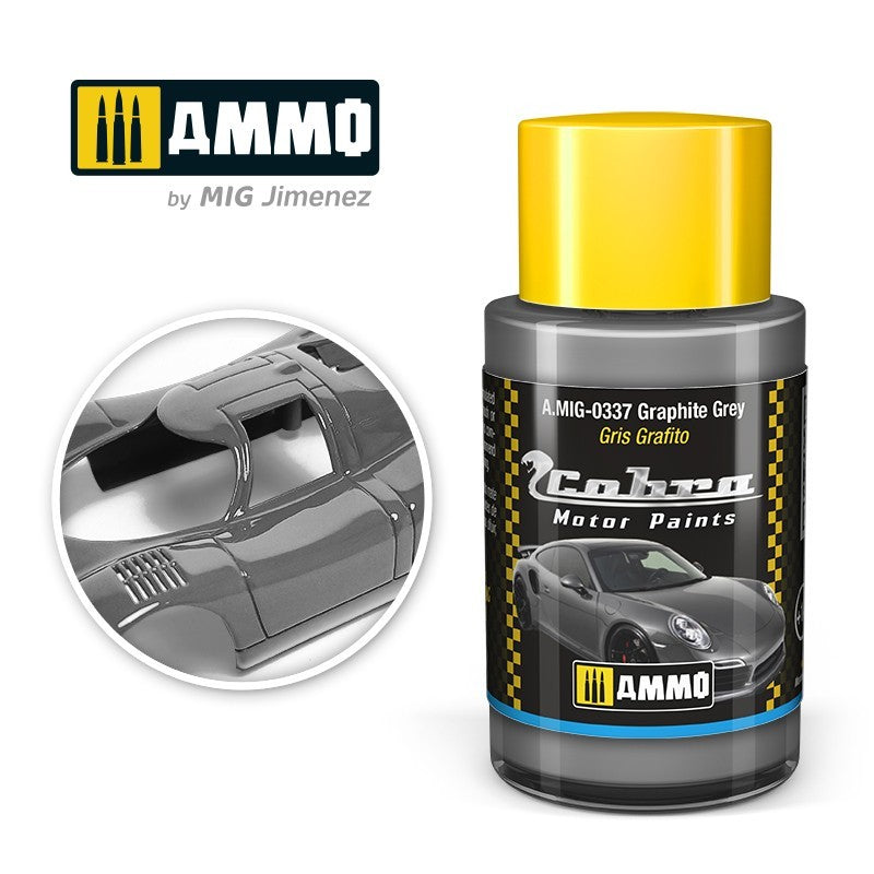 Ammo Mig 0337 COBRA MOTOR GRAPHITE GREY