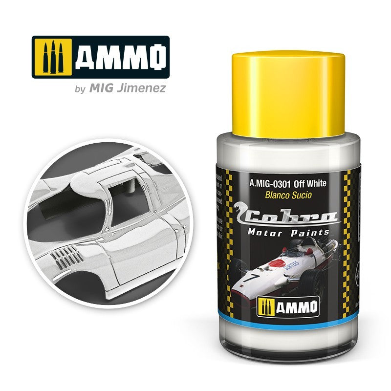 Ammo Mig 0301 COBRA MOTOR OFF WHITE