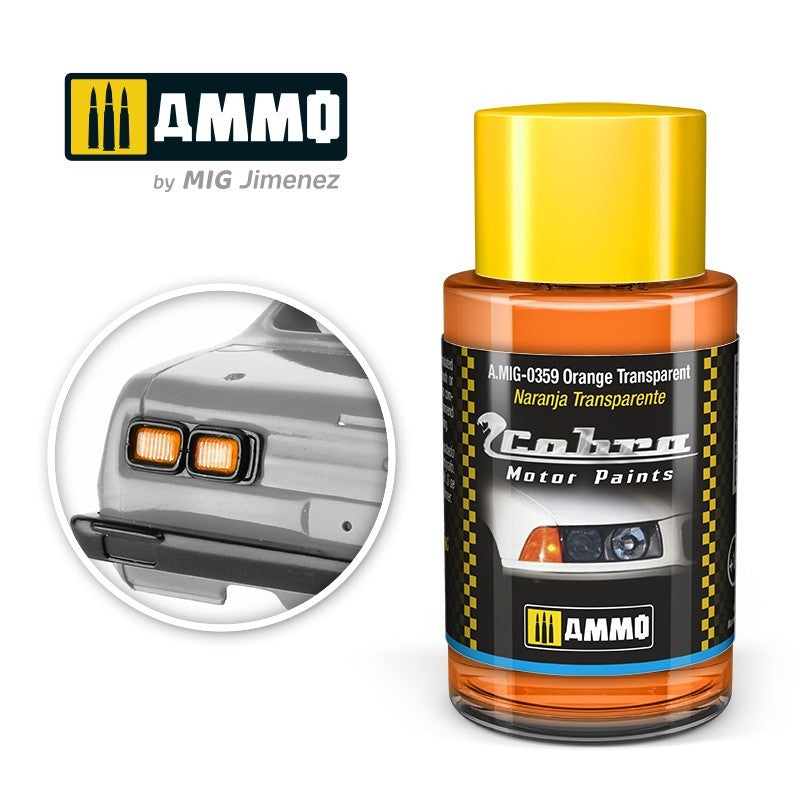 Ammo Mig 0359 COBRA ORANGE TRANSPARENT