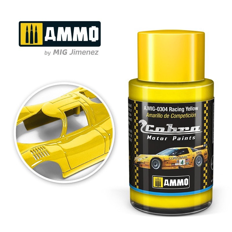 Ammo Mig 0304 COBRA MOTOR RACING YELLOW