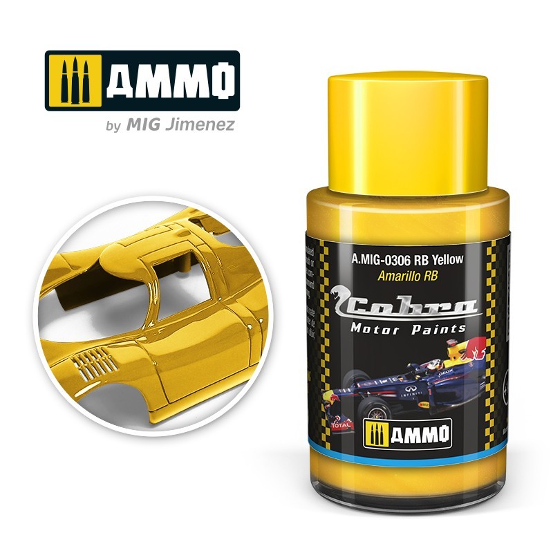Ammo Mig 0306 COBRA MOTOR RB YELLOW