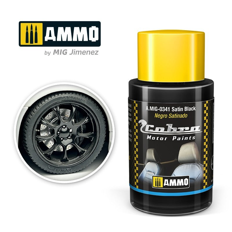 Ammo Mig 0341 COBRA MOTOR SATIN BLACK