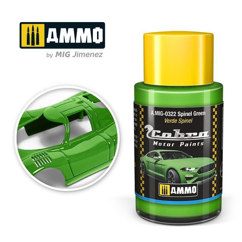 Ammo Mig 0322 COBRA MOTOR SPINEL GREEN