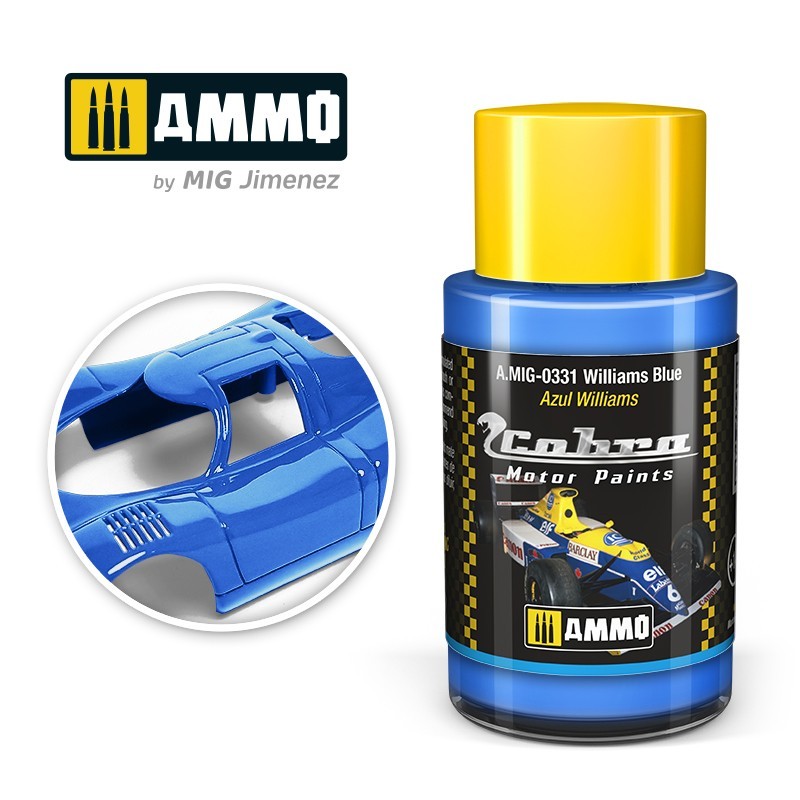 Ammo Mig 0331 COBRA MOTOR WILLIAMS BLUE