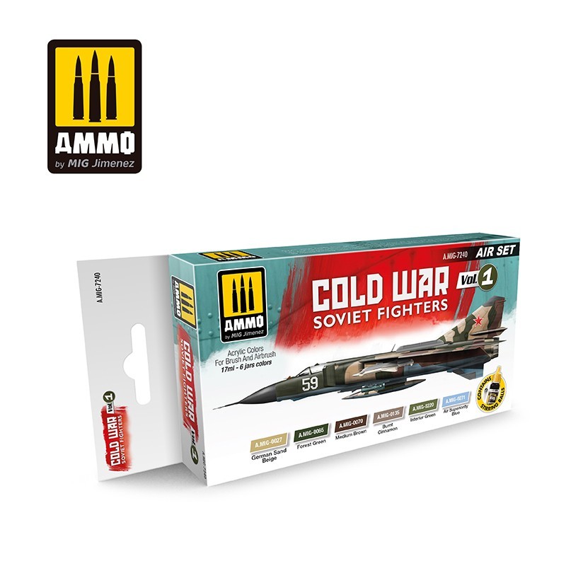Ammo Mig 7240 COLD WAR VOL.1 SOVIET SET