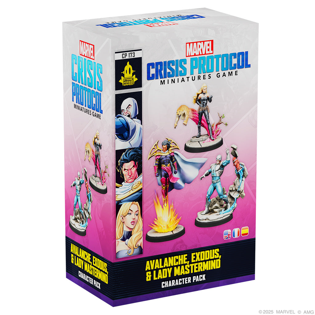 Marvel: Crisis Protocol - Avalanche, Exodus, Lady Mastermind