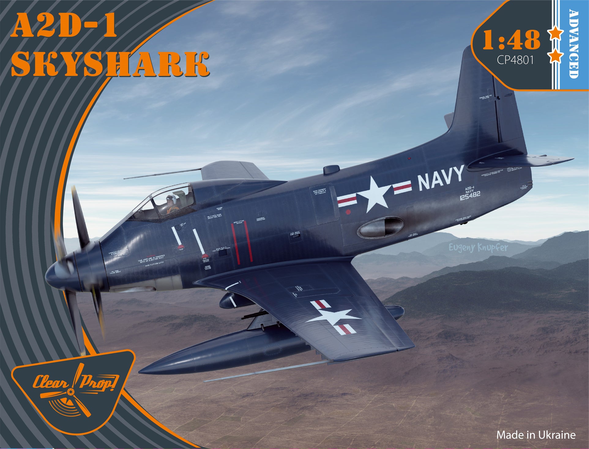 Clear Prop 1/48 A2D-1 Skyshark