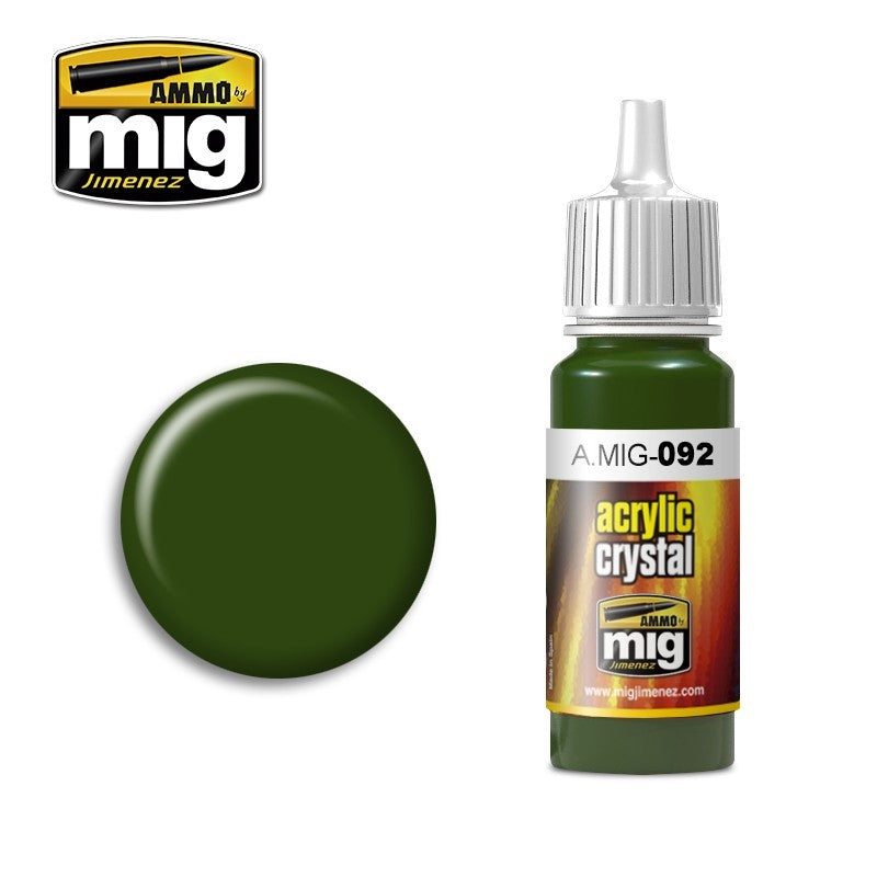 Ammo Mig 0092 CRYSTAL GREEN 17ML