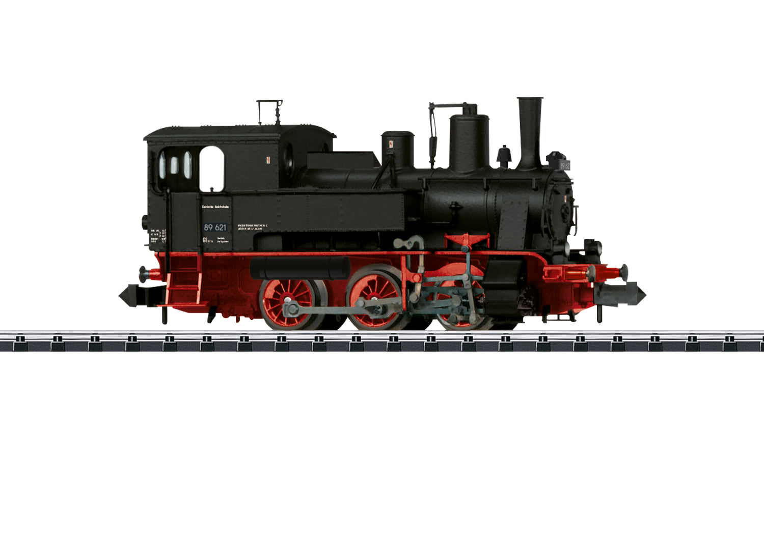 PREORDER Minitrix N 16896 Class 89.6 0-6-0T, Deutsche Reichsbahn #89 621 (DCC Equipped)