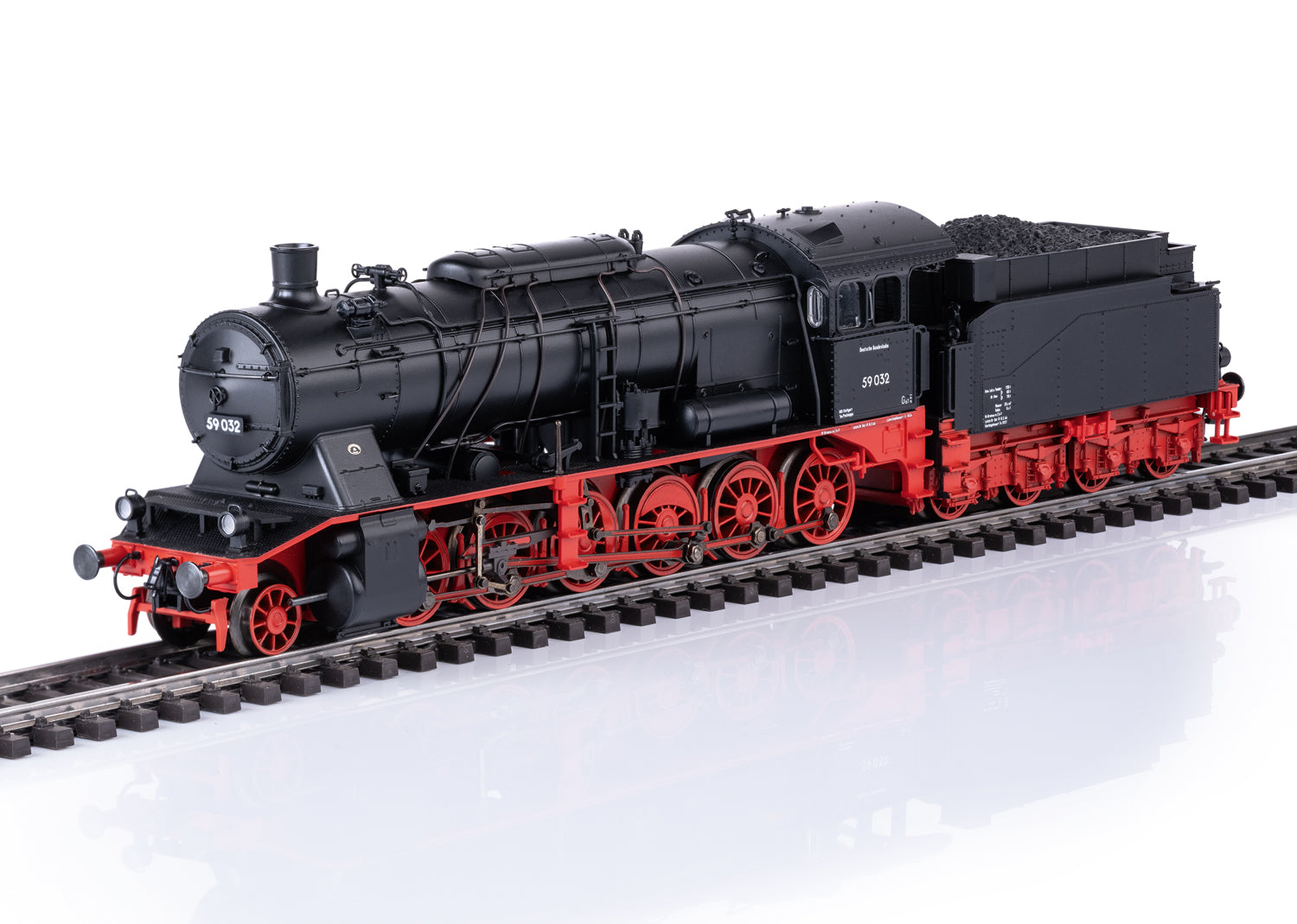 PREORDER Minitrix HO 25059 Class 59 2-10-0 with 2 2 T20 Coal Tender, Deutsche Reichsbahn #59 032 (DCC & Sound Equipped)