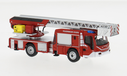 PREORDER Brekina HO PCX871075 Magirus M32L-AS Fire Ladder Truck, Essen Germany Fire Department | 43.19