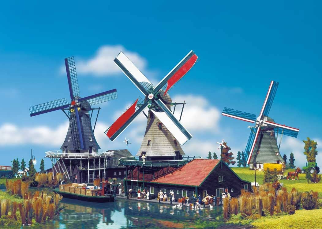 PREORDER Faller HO 191832 De Kat Windmill Kit