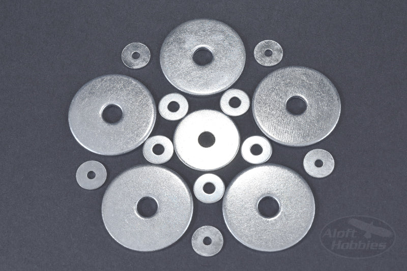 SAE Fender Washers Plated Steel No.2 -.344OD 100pcs