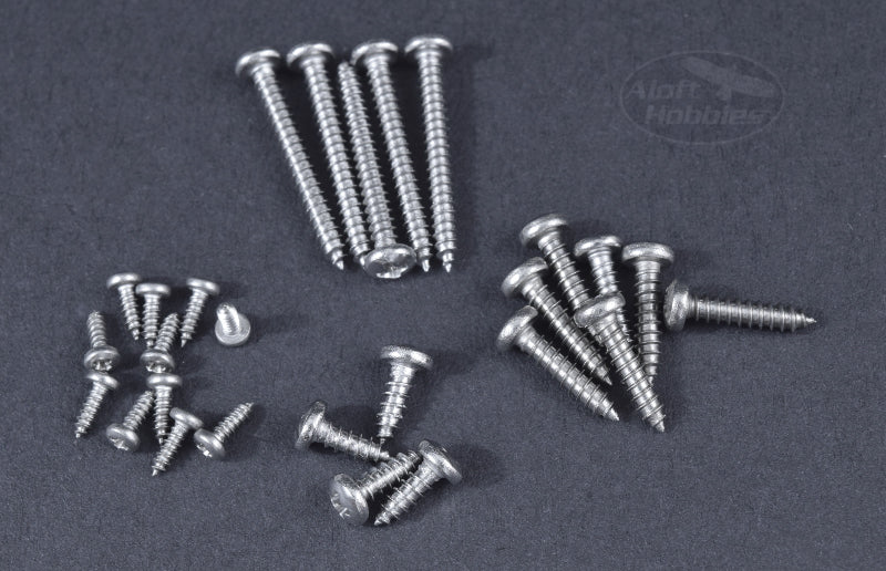 SAE S.S. Pan Head Phillips Sheet Metal Screws 2x3/4 100pcs