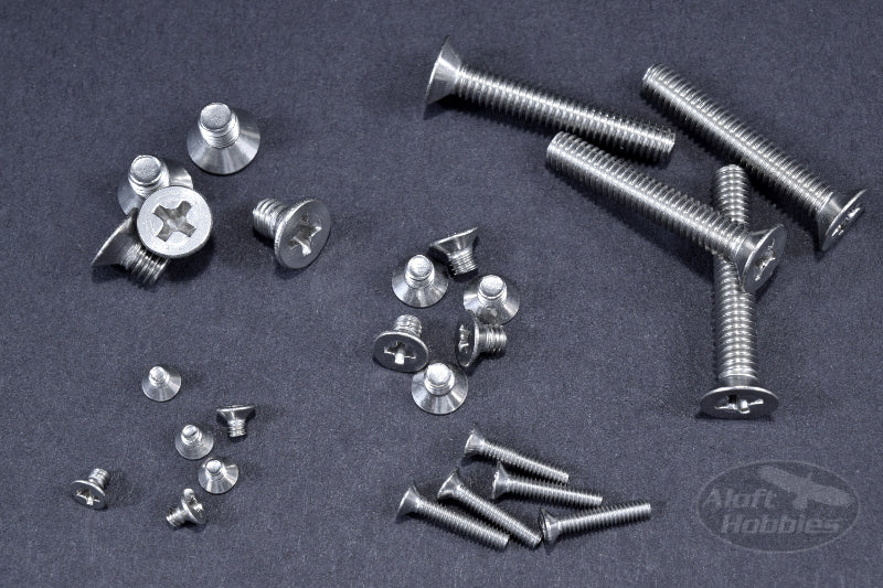 SAE Stainless Steel Flat Head Phillips 2-56x3/4 100pcs