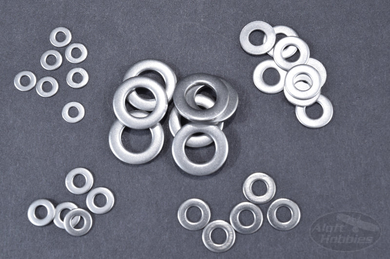 Stainless Steel Metric Flat Washers M3.5mm 50pcs