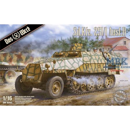 Das Werk 1/16 Sd.Kfz.251/1 Ausf.D APC/IFV