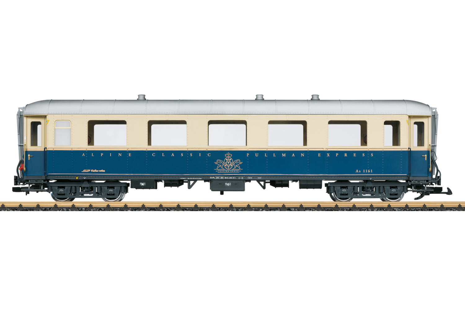 PREORDER LGB G 33520 Salon Car, Rhaetian Alpine Classic #As 1161