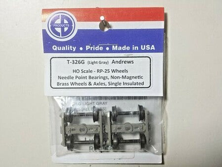 EB Products 326G GRY ANDREW BRASS TRUCKS