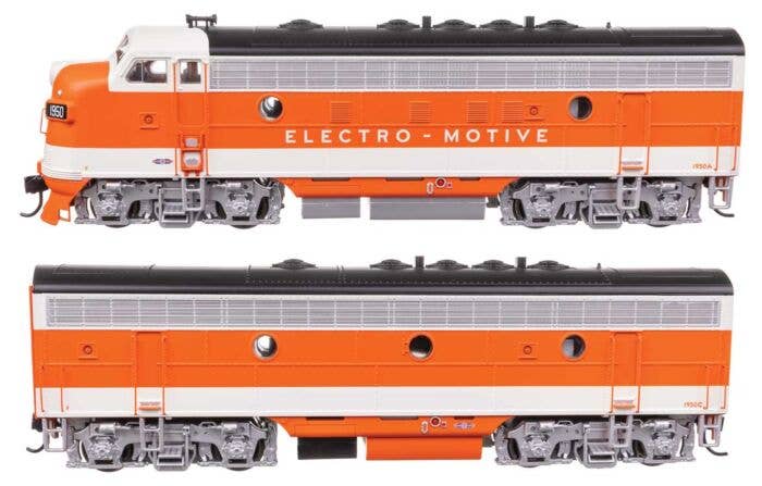 Walthers Mainline HO 11404 EMDF7 A-B Set Locomotive, EMD#1950A/1950C