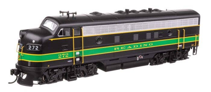 Walthers Mainline HO 21416 EMD F7 A Locomotive ESU, Reading #272A