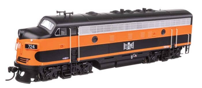 Walthers Mainline HO 11403 EMD F7 A Locomotive, Bessemer & Lake Erie #724A
