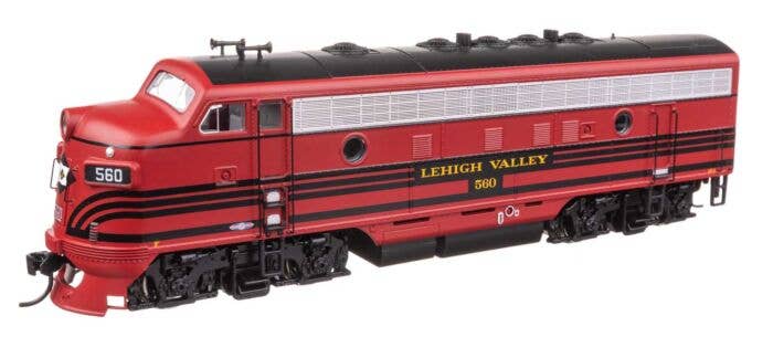 Walthers Mainline HO 11408 EMD F7 A Locomotive, Lehigh Valley #560