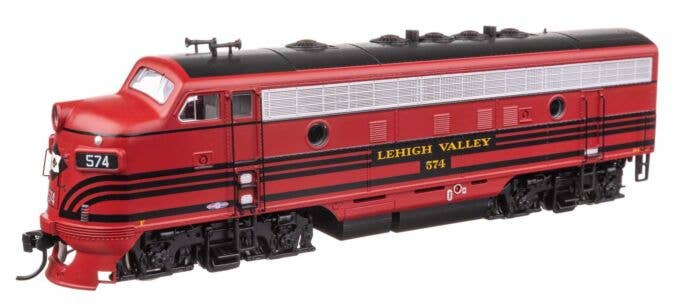Walthers Mainline HO 11409 EMD F7 A Locomotive, Lehigh Valley #574