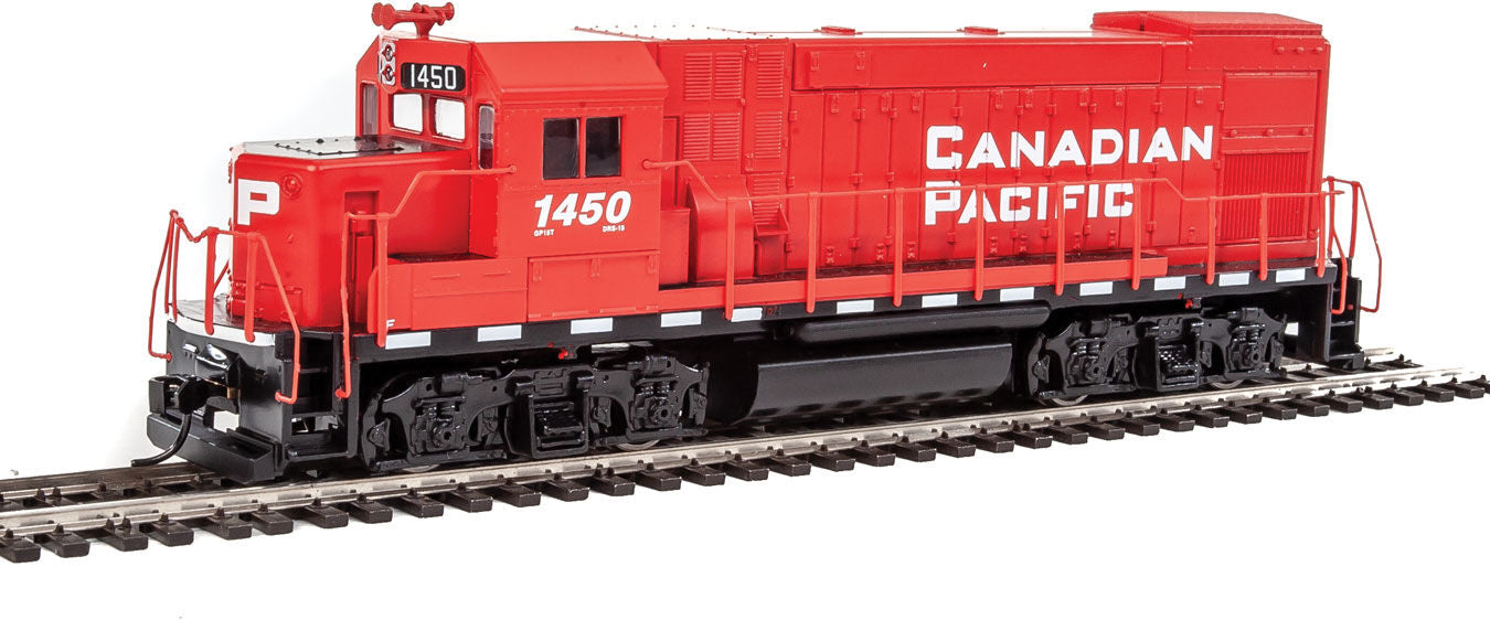 WalthersTrainline 931-2501 EMD GP15-1 - Standard DC -- Canadian Pacific (red, white), HO Scale