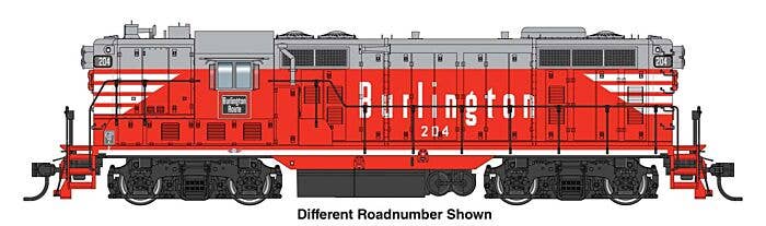 PREORDER Walthers Proto HO 42420 EMD GP7 Locomotive LokSound Select, Chicago Burlington & Quincy #213