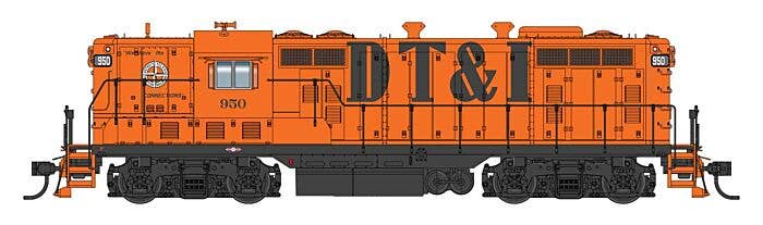 PREORDER Walthers Proto HO 42421 EMD GP7 Locomotive LokSound Select, Detroit Toledo & Ironton #950