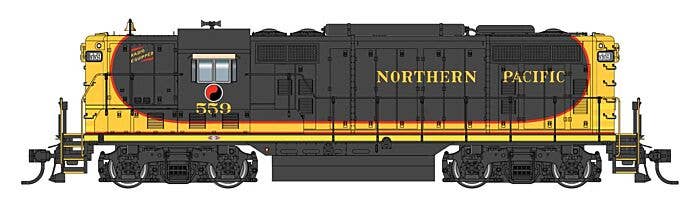 Walthers Proto HO 42423 EMD GP7 Locomotive LokSound Select, Northern Pacific #559
