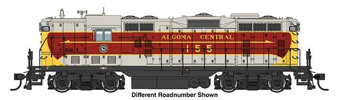 PREORDER Walthers Proto HO 49414 EMD GP7 Locomotive, Algoma Central #162