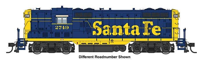 PREORDER Walthers Proto HO 49416 EMD GP7 Locomotive, Atchison Topeka & Santa Fe #2769