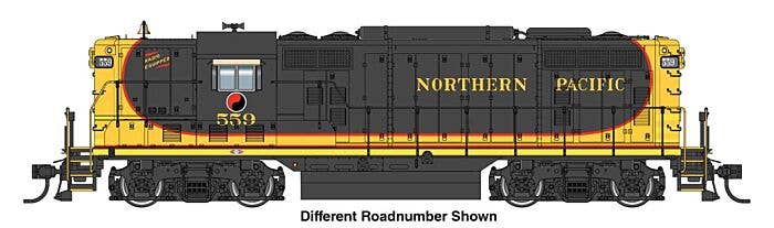 PREORDER Walthers Proto HO 49423 EMD GP7 Locomotive, Northern Pacific #561