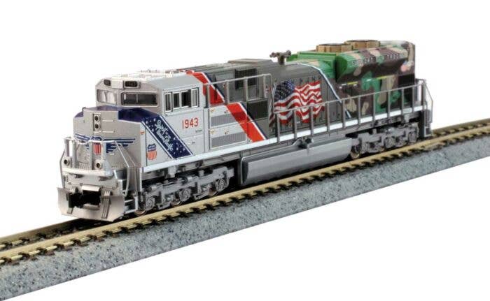 Kato N 1761943DCC EMD SD70ACe with Nose Headlight Locomotive, Union Pacific #1943 "Spirit of the Union Pacific"