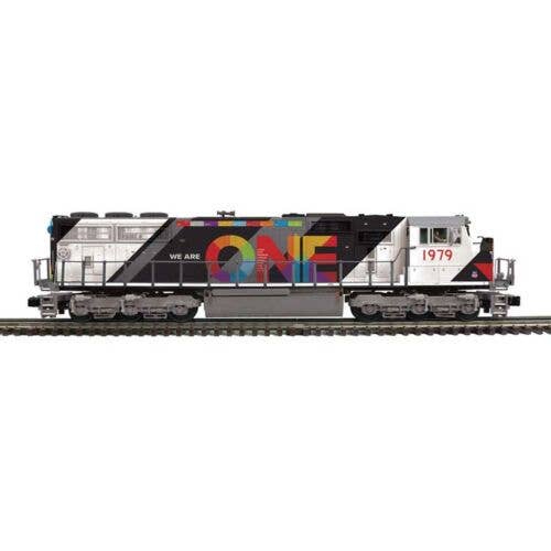 Atlas O 30138212 EMD SD70MAC Locomotive 3-Rail, Proto-Sound 3.0, Premier, Union Pacific #1979 (DCC and Sound Equipped)