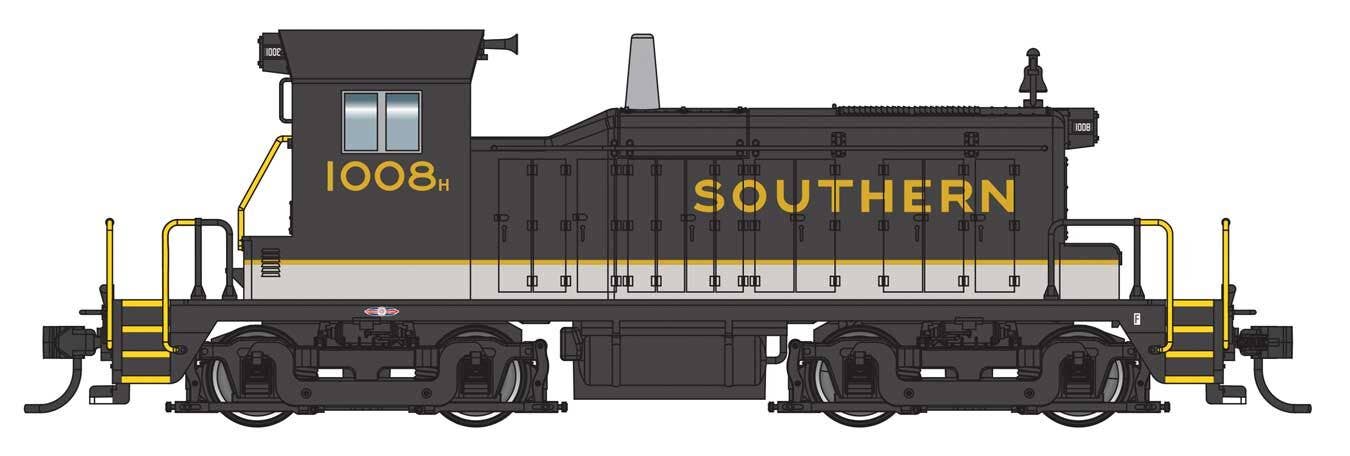 PREORDER Walthers Mainline HO 910-9248 EMD SW1 Diesel Locomotive, Southern #1008