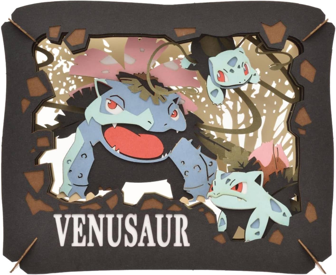 Ensky 51751 Venusaur Pokemon Paper Theater