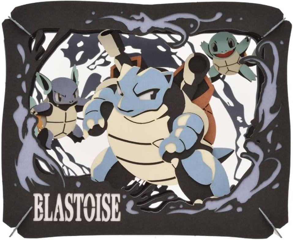 Ensky 51753 Blastoise Pokemon Paper Theate