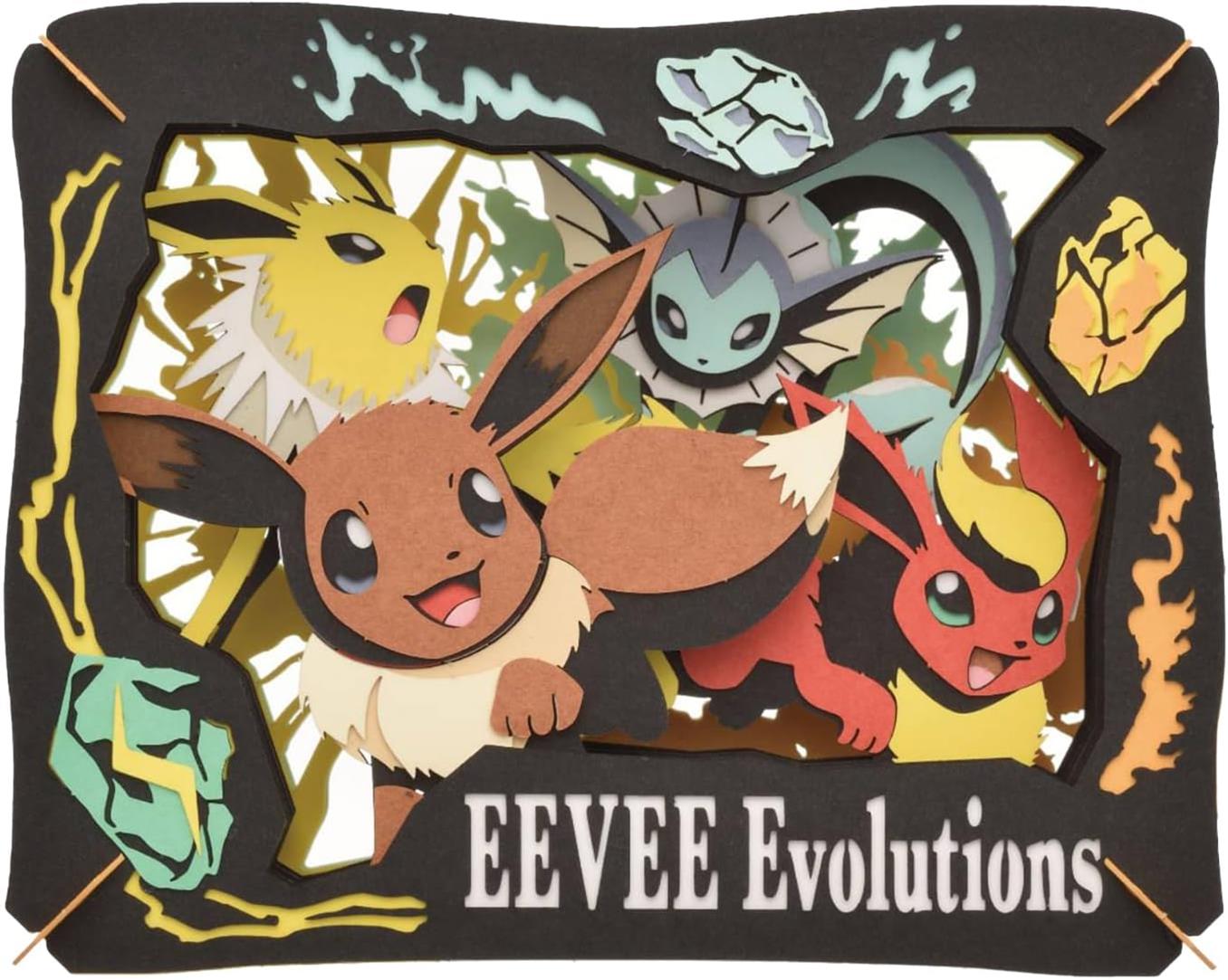 Ensky 51757 Eevee Evolutions Pokemon Paper Theater