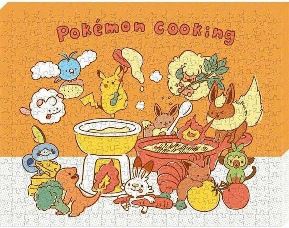 Ensky 51852 Pokemon Cooking Artboard Jigsaw Puzzle