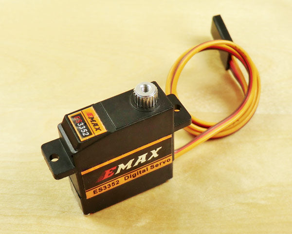 Emax ES3352 Thin Digital Servo - 2.8Kg (38.88 oz in), .10-sec - 12.4 Grams