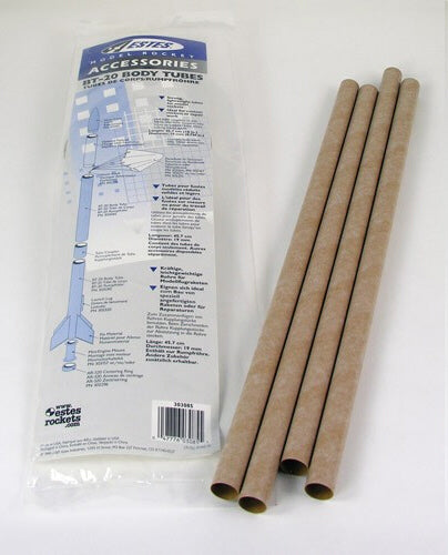 Estes Rockets 3085 BT-20 Body Tube 4pak