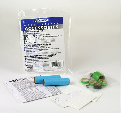 Estes Rockets 3158 Engine Mount Kit reg