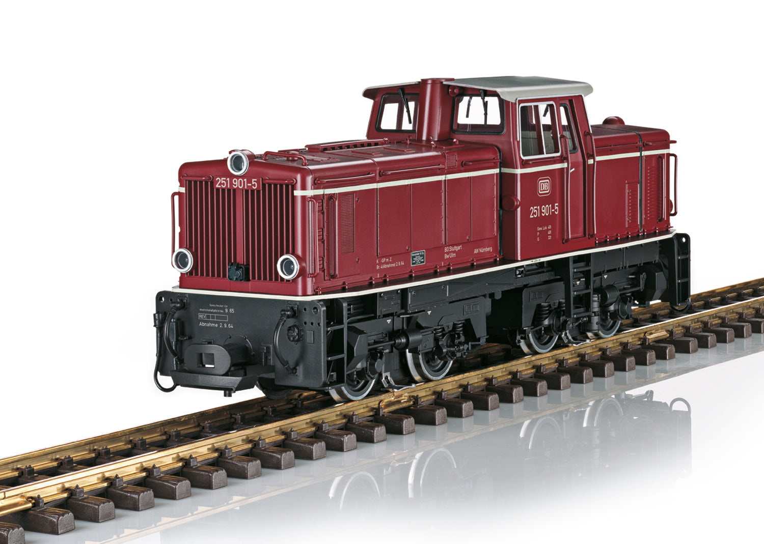 PREORDER LGB G 28516 Class 251 Diesel Locomotive, Deutsche Reichsbahn #251 901-5 (DCC & Sound Equipped)