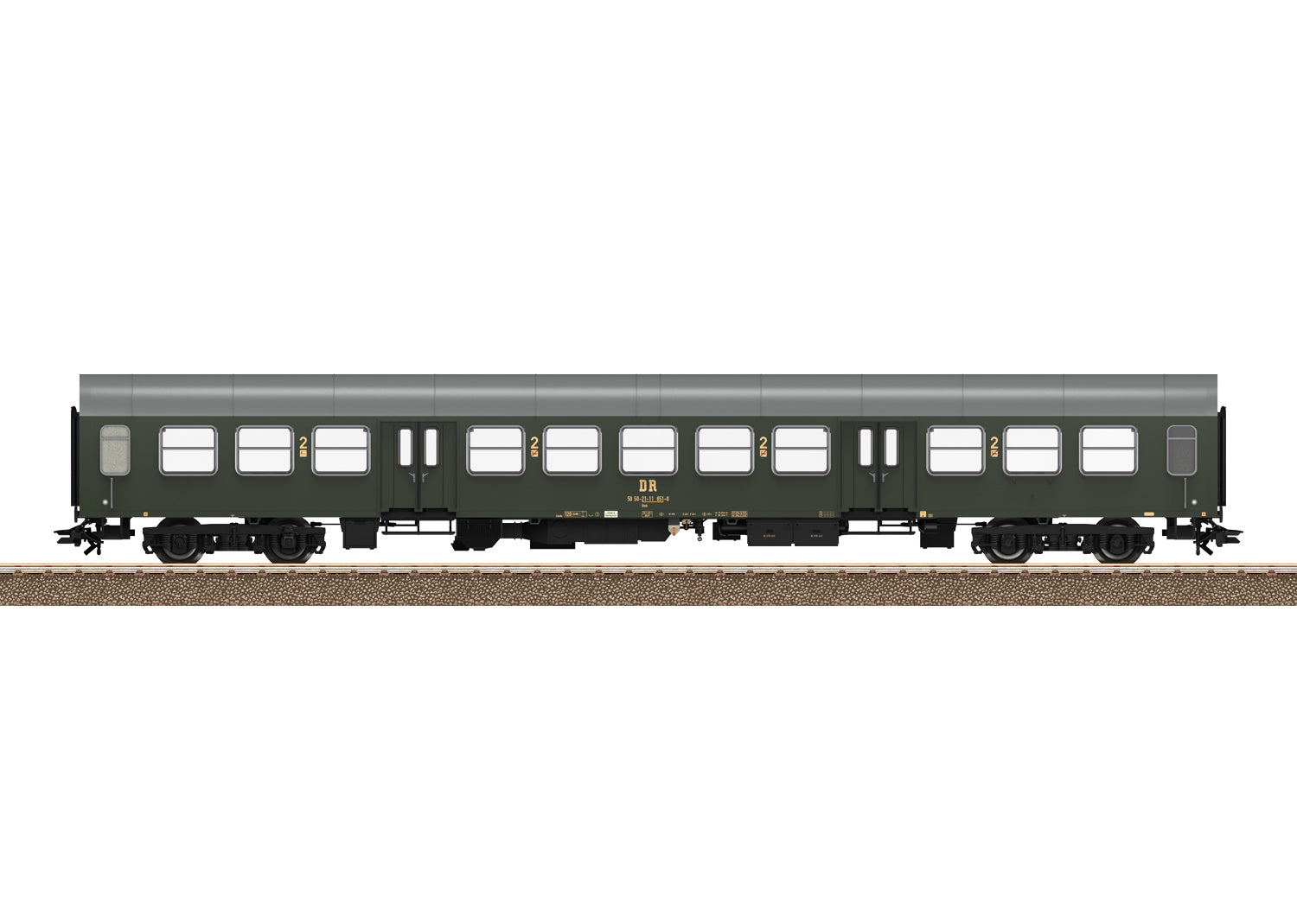 PREORDER Minitrix HO 23181 Type Bmh Halberstadt Center Entry Car, Deutsche Reichsbahn
