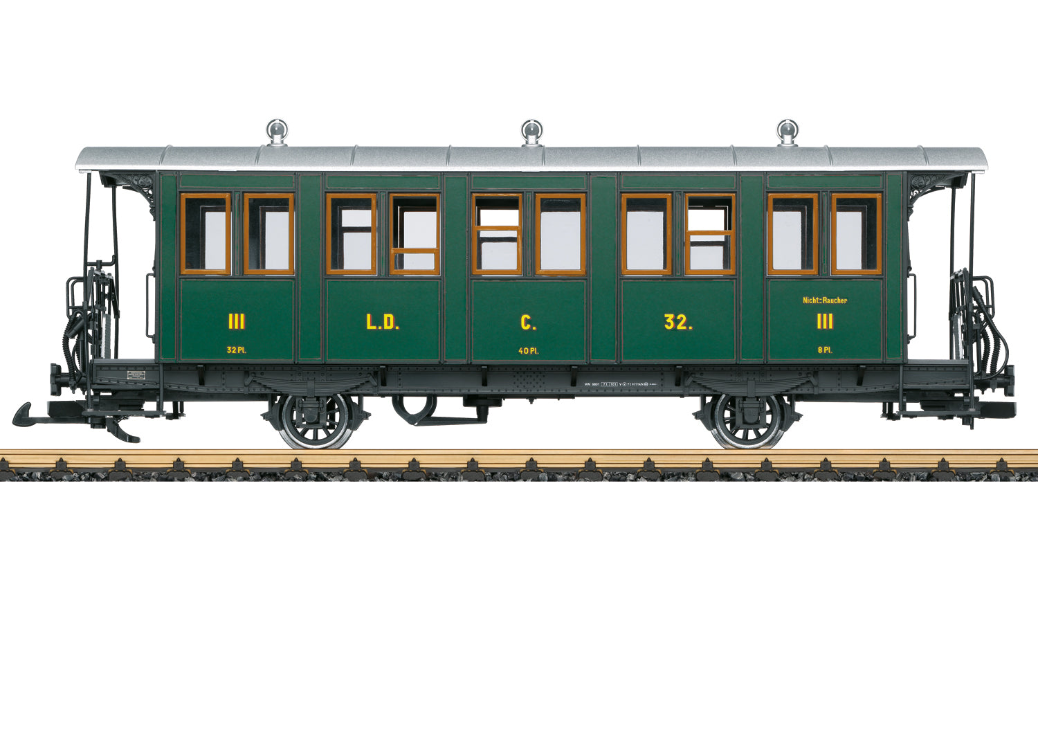 LGB G 30341 Passenger Car, Rhaetian #32